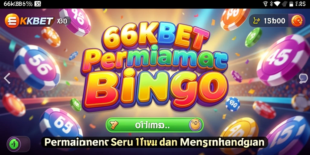 Tampilan menarik dari gameplay Bingo di 66KBET.