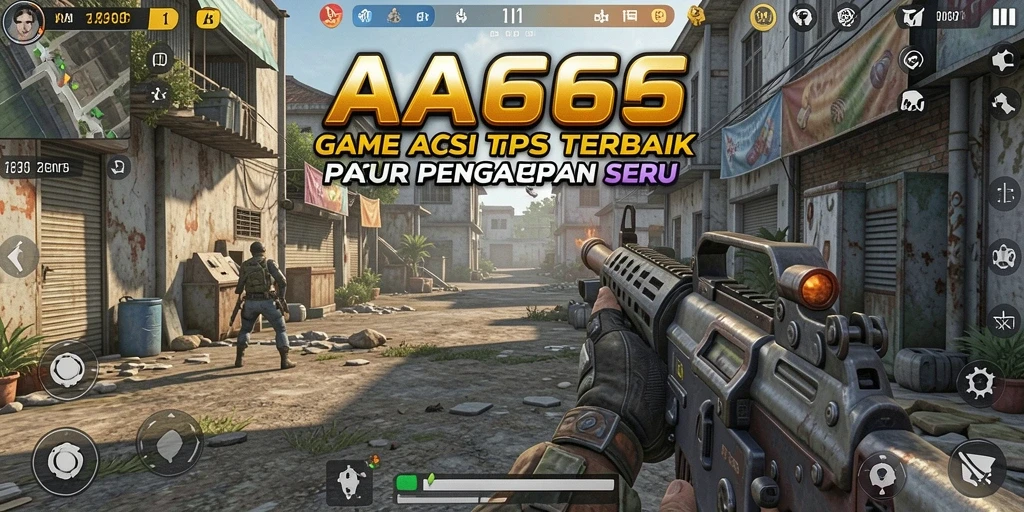 Screenshot gameplay TPS yang menarik dan mendebarkan.