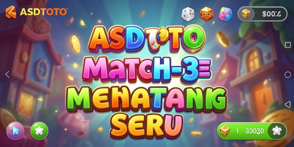 Tangkap momen seru gameplay ASDTOTO dalam aksi Match-3.