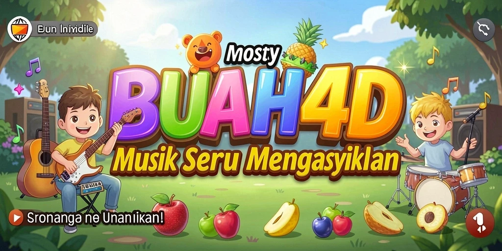 Gameplay BUAH4D yang menarik dan menyenangkan, cocok untuk pecinta musik.