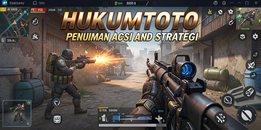 Tangkapan layar dari gameplay menegangkan di HUKUMTOTO.