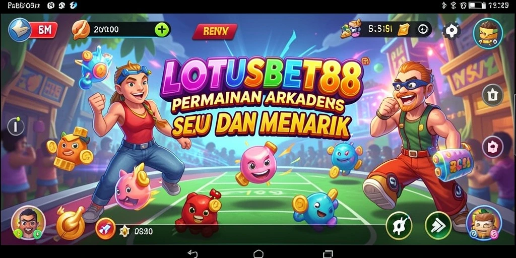 Tampilan gameplay menarik dan penuh aksi di LOTUSBET88.