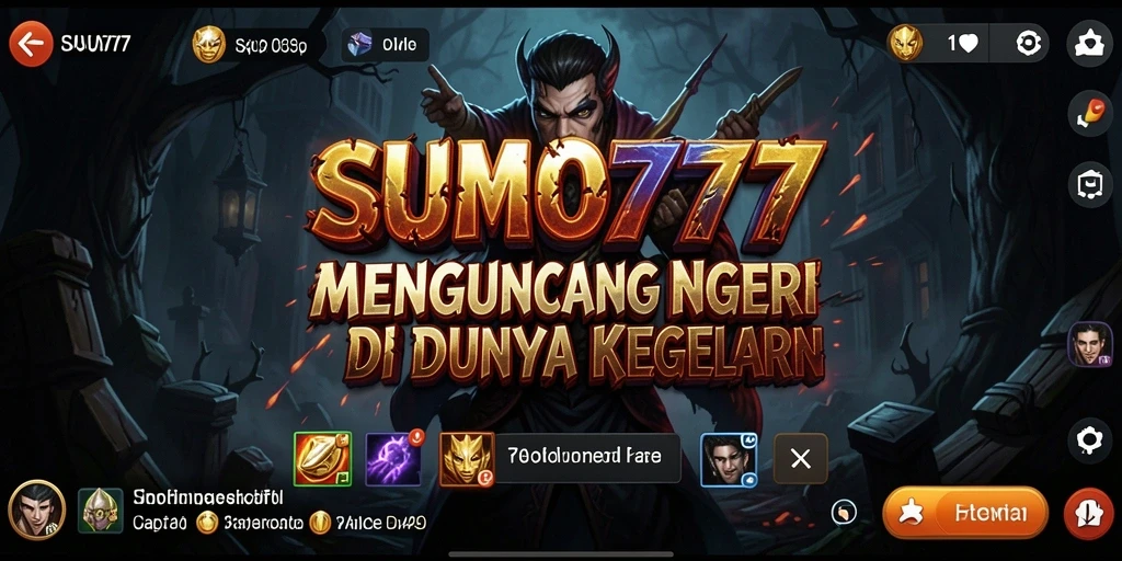 Screenshot gameplay SUMO777 yang mendebarkan dan mencekam.