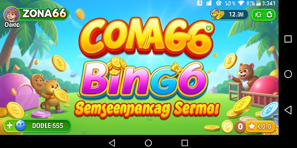 Tangkapan layar ZONA66 menampilkan gameplay Bingo yang mendebarkan.